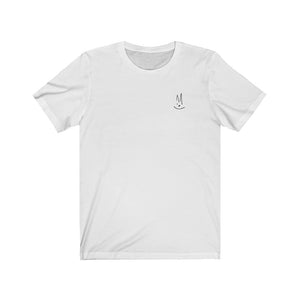 Bunny White or Gray Unisex Jersey Short Sleeve Tee